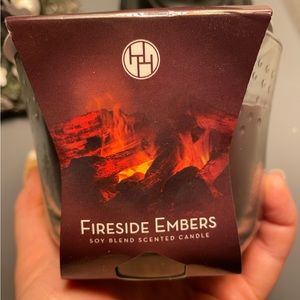 Fireside Embers 3-wick Candle NWOT